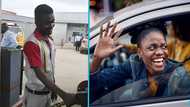 Bold Ghanaian fuel attendant woos rich female customer: "I will give my salary to you"