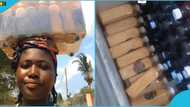 Ghanaian food vendor cries out as chocolate drinks worth GH¢1,000 spoil due to Dumsor