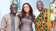 Yvonne: Pretty daughter of former NDC MP marries in beautiful traditional wedding; first photos pop up