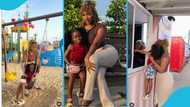 Korkor Shay's massive transformative delight Ghanaians as Wendy Shay takes her to the playground