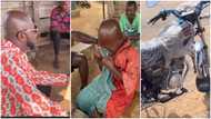 Osebo buys motorbike for need man in video; promises him monthly salary