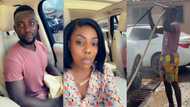 Nana Aba Anamoah meets UG graduate now working at washing bay; pleads for a job for him