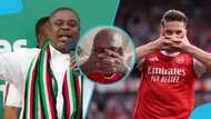 Top politician Koku Anyidoho celebrates Arsenal’s victory against Leeds; fans share reactions