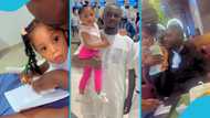 Samuel Aboagye’s wife shares throwback video of him bonding with his daughter on her birthday, video