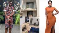 Fella Makafui and Medikal building new mansion with a swimming pool; Inspect it in new video