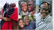 Beautiful photos of Kwami Sefa Kayi and his daughter Fafa that warm hearts; she looks big