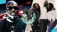 Sarkodie steps out in town with his elder sister Hannah Foh Amoaning, their close bond awes many