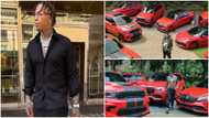 American rapper Moneybagg Yo flaunts expensive fleet of cars, wads of cash as he celebrates 30th birthday