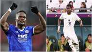 Touching: Daniel Amartey gifts man who bought him ice kenkey 12 years ago with car