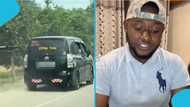 Influencer rides Toyota Voxy amid public transport ban, video trends