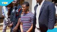 “Court system in Ghana is not fair”: Main suspect in J.B. Danquah-Adu killing weeps in court, claims innocence