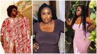 Video drops as Lydia Forson storms Rita Dominic's wedding in emerald dress