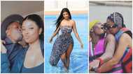 Shatta Wale drops 5 photos to celebrate the birthday of Elfreda; fans react