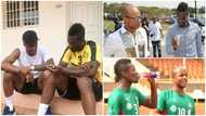 Dede Ayew hails Asamoah Gyan with a touching message and old photos as he retires from football: "You're a legend"