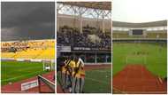 Beautiful Stadiums such as Baba Yara Sports Stadium, Accra Sports Stadium and Their Capacity