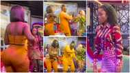 Hajia Bintu, Erkuahofficial, other TikTok stars delight fans with dance moves; fans react to video