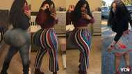 Lady who caused stir at Kotoka with her big backside shakes nightclub with her twerking skills