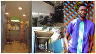 Ameyaw Debrah specs up container into stylish studio- "It started as a dream"