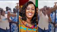 Hawa Koomson 'locks the sea' with huge wooden key to stop fishing activities