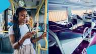 Transport service in Ghana introduces new buses with beds: "I'm not picking flight again"