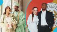 Shafik Mahama's Algerian wife, Asma, drops lovely photos from presidential inauguration dinner party