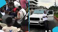 Ghanaian man fires a firearm in the company of Abu Trica to announce his presence, video