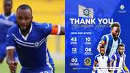 Great Olympics confirm Gladson Awako departure as he makes Hearts move