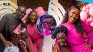 Stonebwoy's pretty daughter looks fabulous in a stylish tulle dress at her 6th Barbie-themed birthday party