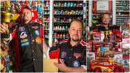 Man recognised by Guinness World records for keeping 1,200 colourful toy cars, many react