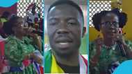 Ghanaian church members pray with passports and flags of countries they want to relocate to, video