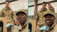 White American soldier wows Ghanaian colleague with fluent Twi: "Let's give him a Ghana Card"