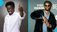 Black Sherif: Cheddar takes campaign to Konongo Zongo, reportedly meets the musician's mum