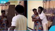 Ghanaian man returns from China unannounced after 10 years, reunites with mother, video