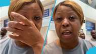 Black American tourist shed tears as she departed Ghana