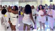 Mama Dollars steals show with shorts and crop top at the birthday party of 1-year-old quadruplets