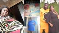 Woman gives birth to twins after 9 years of waiting, she appreciates God, shares photo of her blessings