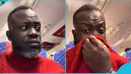 Ghanaian man confronts passenger next to him for farting in a plane, video sparks debate