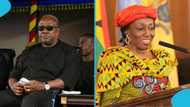 Mahama mourns Nana Konadu Agyemang Rawlings, gets emotional in video