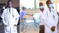 Young man who used to sell yoghurt with bicycle on the street becomes university student