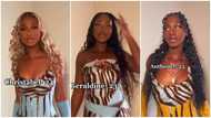 Kennedy Agyapong's 7 daughters steal show at Afrochella, video of them rocking similar outfits gets internet buzzing