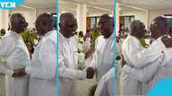 Bawumia and Tsatsu Tsikata meet at a party in Accra, their behaviour towards each other sparks reactions