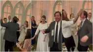 Oyibo wedding guests make money rain on couple; dance to P Square's hit song in video