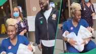 Video drops as Davido and Chioma leave hospital with twins in the US: "They deserve the happiness"