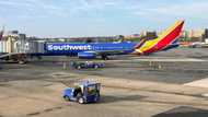 Southwest Airlines delays departure of Boeing 737 due to engine fire