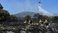 Spain, Portugal battle to control huge wildfires