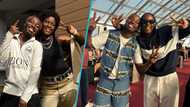 Afronita and Dancegod Lloyd steal show in Spain with Azonto themed dance class, video excites fans