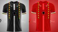 Ghanaian designer creates beautiful Black Stars jerseys ahead of AFCON & World Cup