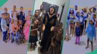 Nigerian woman with 9 kids desires to add 3 more, says she's investing for the future, video trends