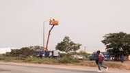 Lights up: dark motorway finally gets streetlights fixed