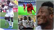 Video of Asamoah Gyan's goal celebrations gets many football lovers emotional as he retires